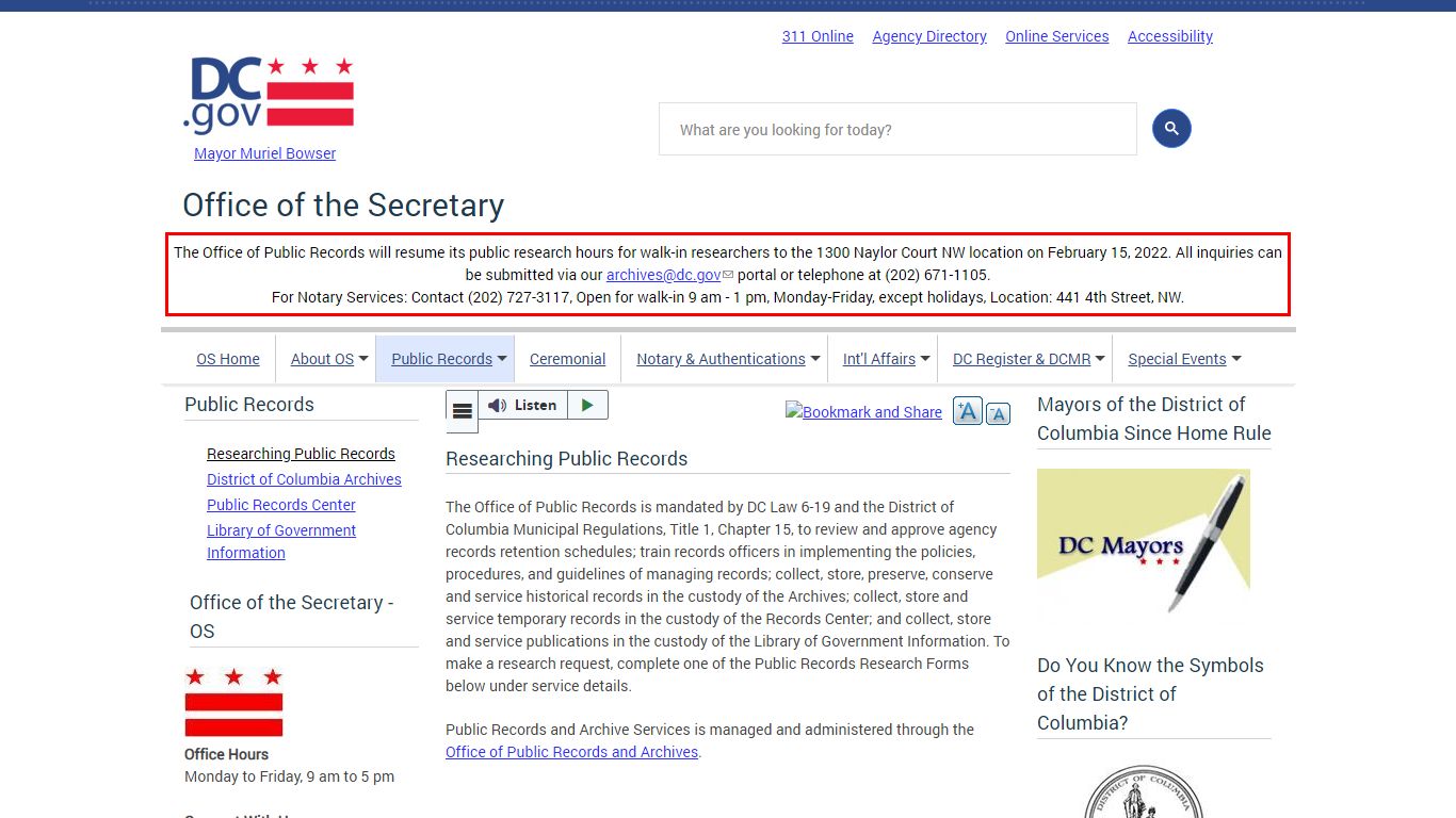 Researching Public Records | os