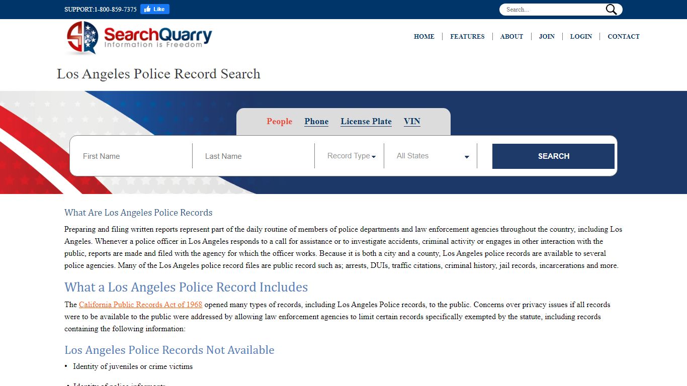 Los Angeles Police Record Search | Enter a ... - SearchQuarry